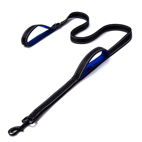 Pet Products Leash Leash Nylon Double Thickened Reflective Dog Leash - Image 4