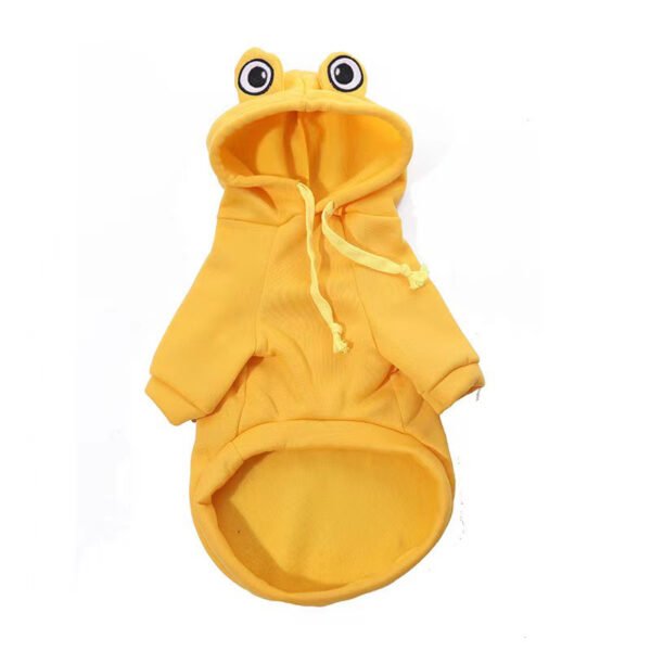 Frog Dog Small Medium Sweater Fleece Clothes Pet Products - Image 8