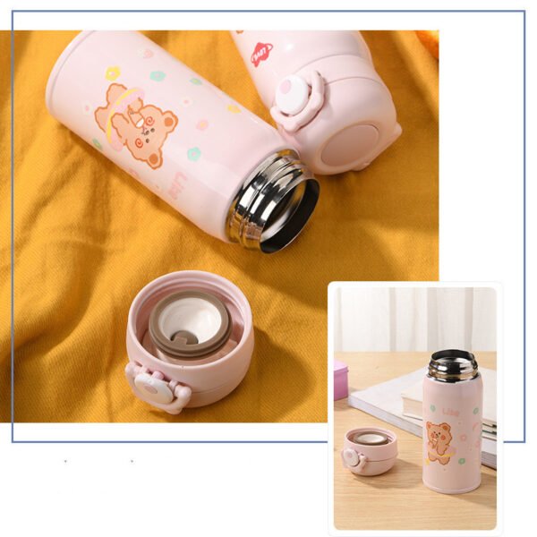 Cartoon Cute 304 Stainless Steel Vacuum Flask - Image 2