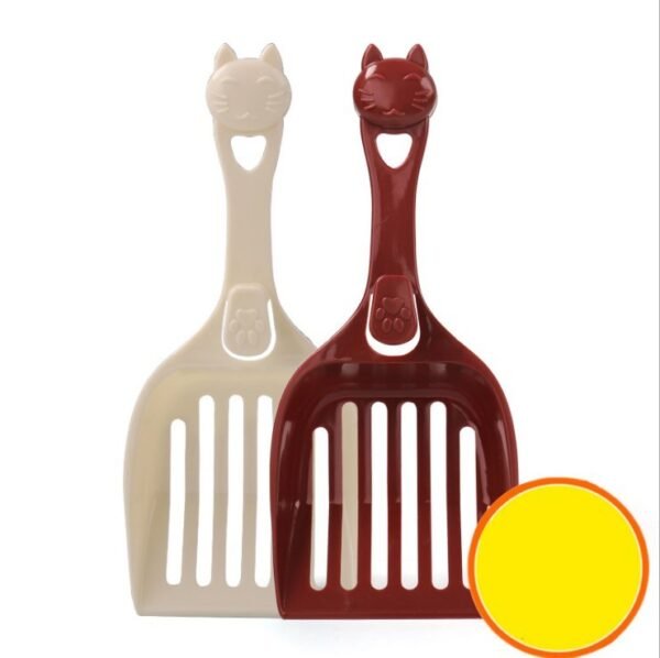 Plastic cat litter shovel cat head cat shovels - Image 3