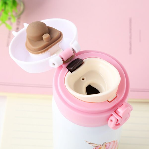 Lovely Pink Design Stainless Steel Thermos - Image 4