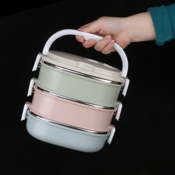 Stainless steel lunch box - Image 6