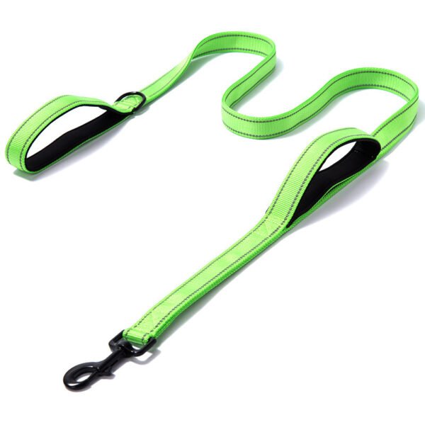 Pet Products Leash Leash Nylon Double Thickened Reflective Dog Leash - Image 7