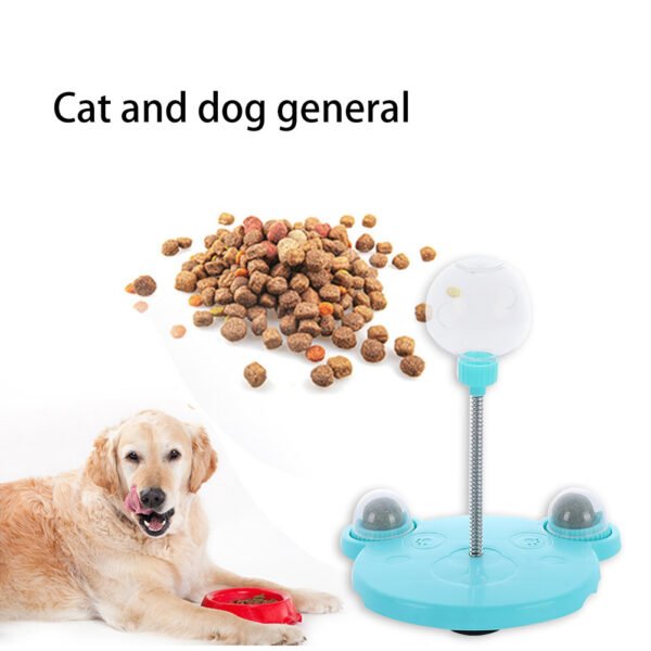 Pet Feeder Cat Toy Pets Leaking Food Ball Self-Playing Tumbler Funny Swing Feeder Puzzle Toys Playing Training Dispenser Bowl - Image 3