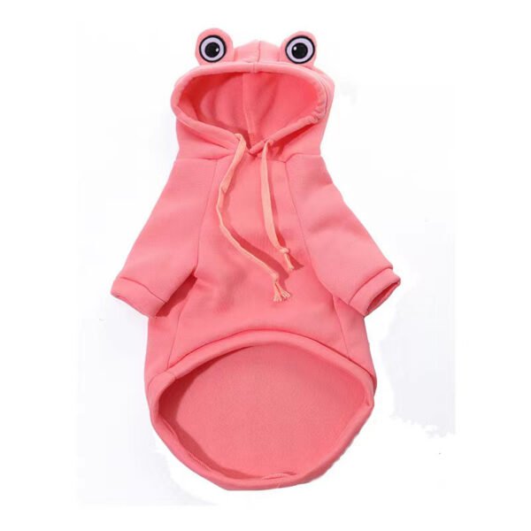 Frog Dog Small Medium Sweater Fleece Clothes Pet Products - Image 9