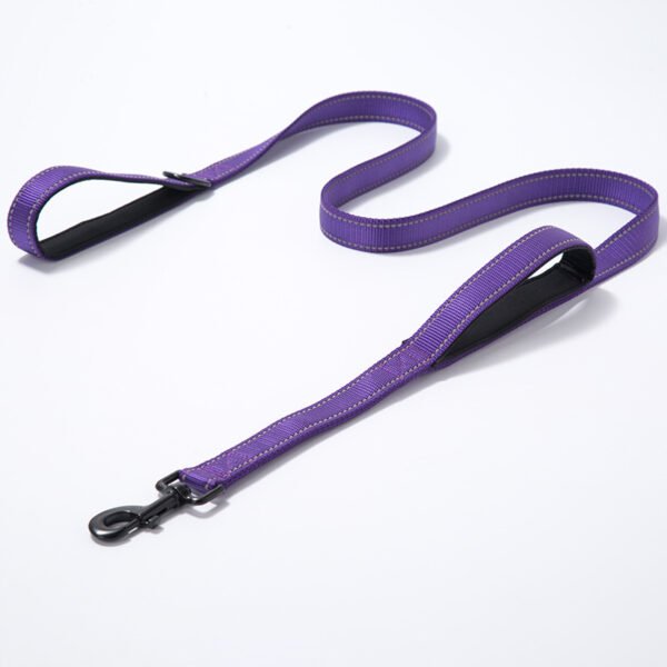 Pet Products Leash Leash Nylon Double Thickened Reflective Dog Leash - Image 6