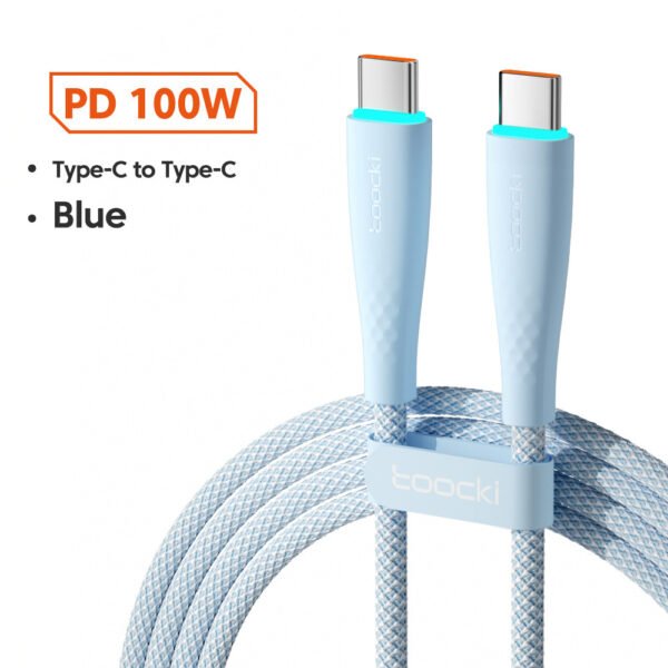 USB Type C To USB C Cable 100W 66W Fast Charging - Image 3