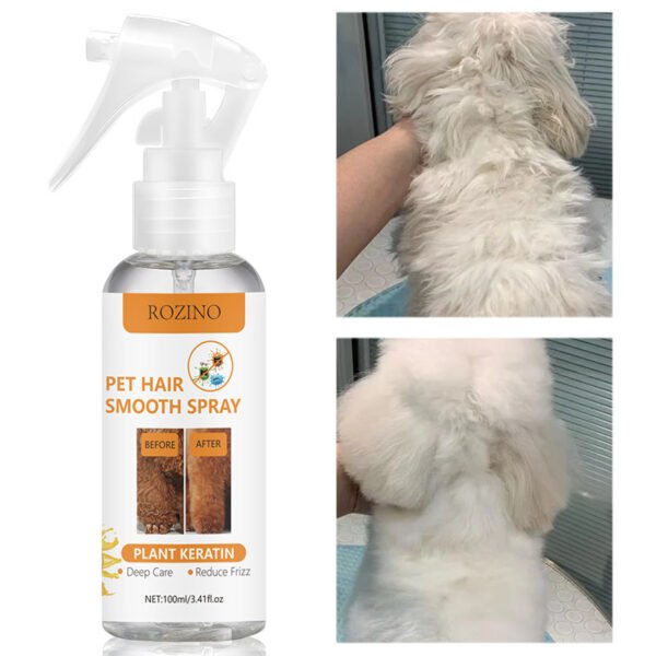 Pet-specific Anti-static Anti-knotting Soft Odor Removing Hair Fluffy - Image 4