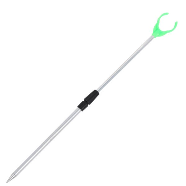Fishing Rod Bracket Stretchable Aluminum Portable Fish Pole Ground Holder for Bank Fishing50CM - Image 2