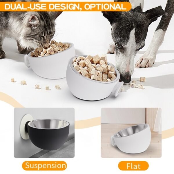 Magnetic Pet Bowl Cat Feeder Dog Foodbowl Pet Products