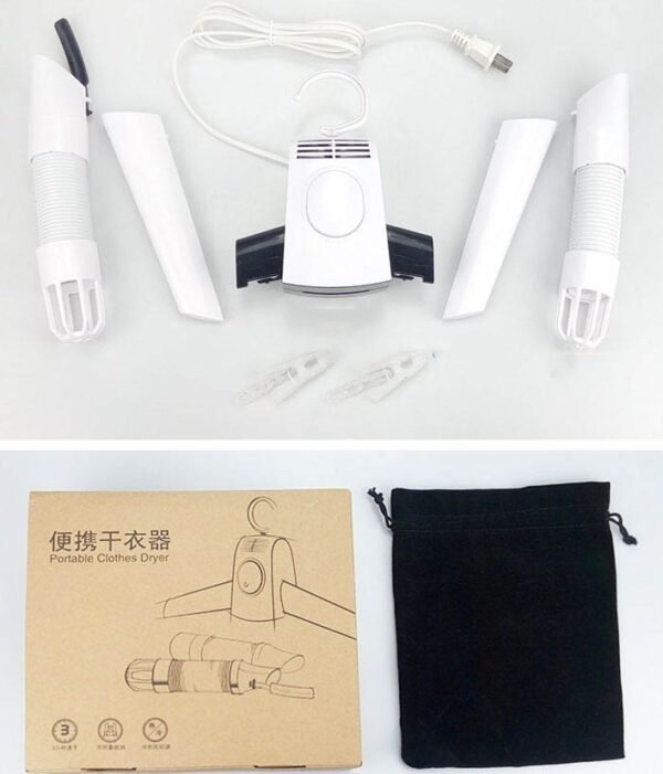 Portable Clothes Shoes Dryer Foldable Electric Dryer Machine - Image 9