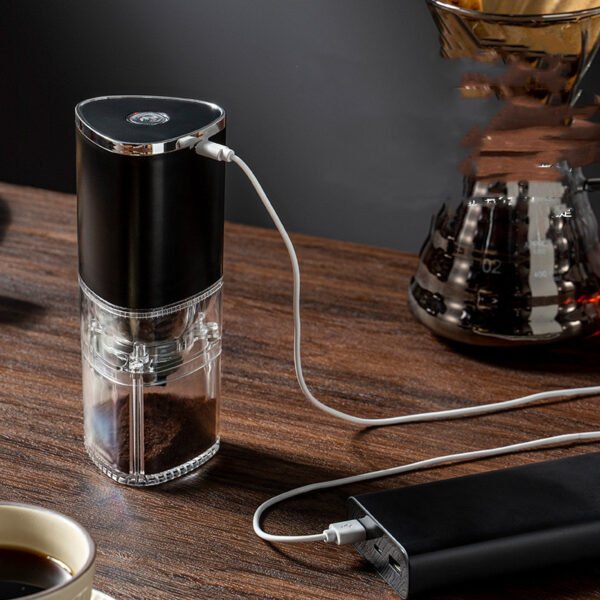 Electric Coffee Grinder Coffee Bean Grinder Cafe Automatic Portable USB Rechargeable Food Crusher For Drip Coffee Kitchen Gadgets - Image 2